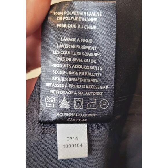 Footjoy Dryjoys Tour XP 1/2 Zip Short Sleeve Blue Pullover Golf Jacket XL Logo - Picture 10 of 10